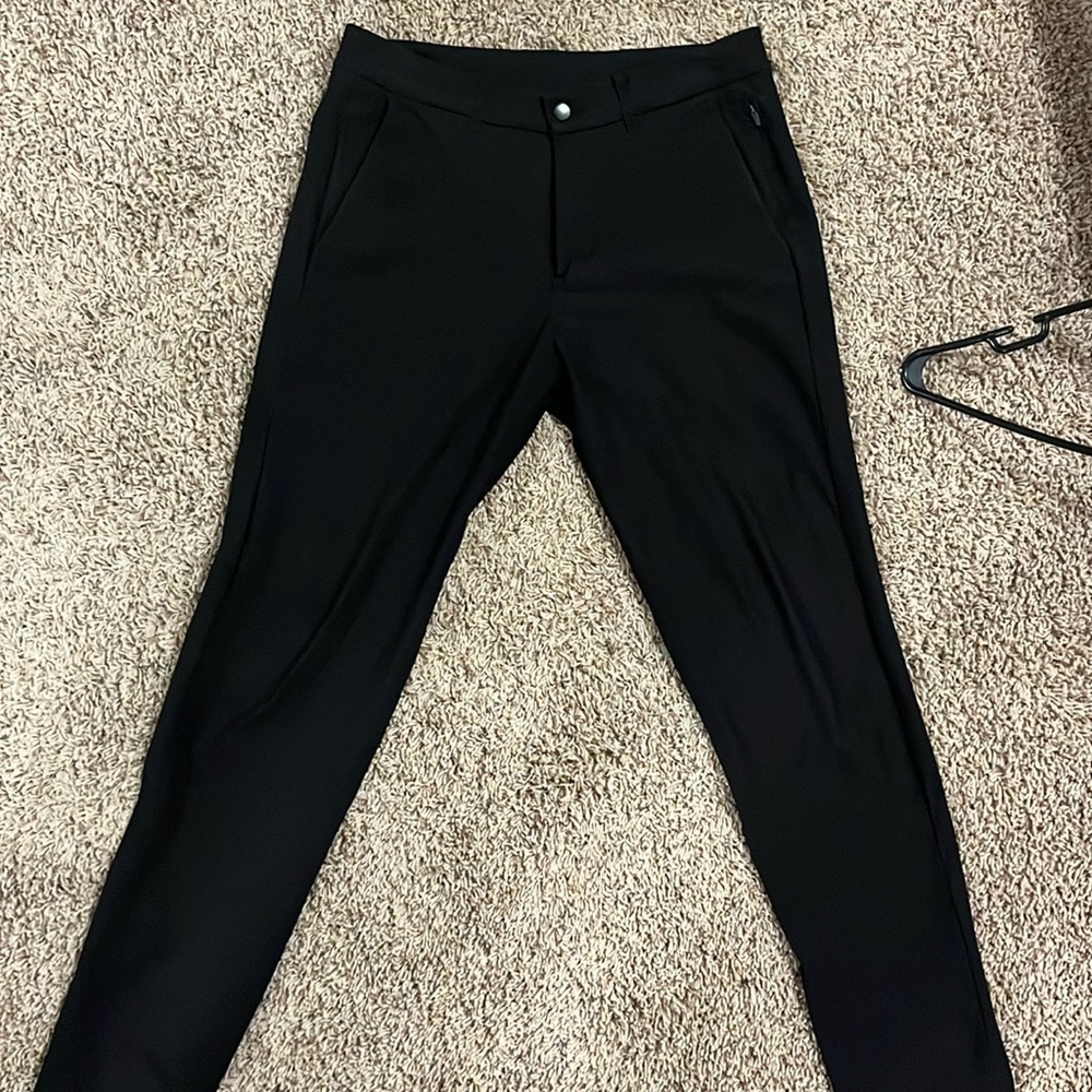 Men’s Lululemon original commission pants. Black, 32w/30.5” inseam.